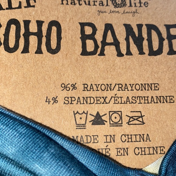 NEW tie dye boho bandeau - Picture 4 of 6